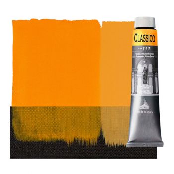 Maimeri Classico Oil Color 200 ml Tube - Permanent Yellow Deep