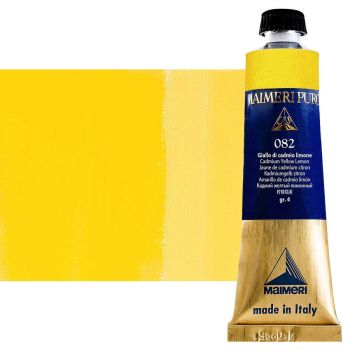 Cadmium Yellow Lemon 40ml Maimeri Puro Oil Color