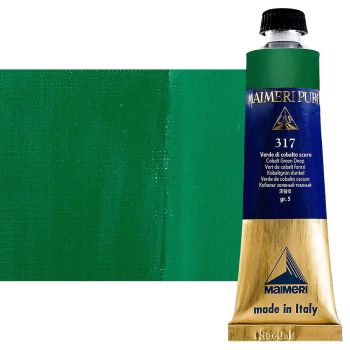 Cobalt Green Deep 40ml Maimeri Puro Oil Color