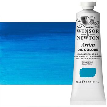 Winsor & Newton Artists' Oil Color 37 ml Tube - Manganese Blue Hue
