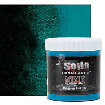 SoHo Urban Artists Heavy Body Acrylic - Manganese Blue Hue, 500ml