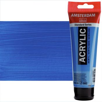 Amsterdam Standard Series Acrylic Paints - Manganese Blue Phthalo, 120ml