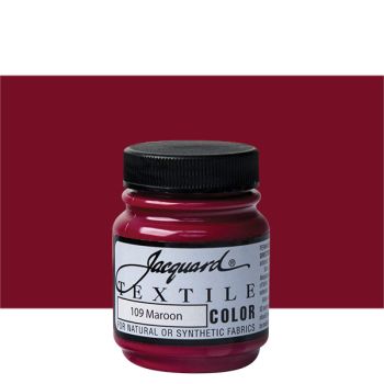 Jacquard Permanent Textile Color 2.25 oz. Jar - Maroon