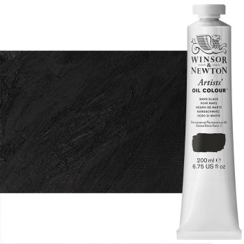 Winsor & Newton Artist Oil 200 ml Mars Black
