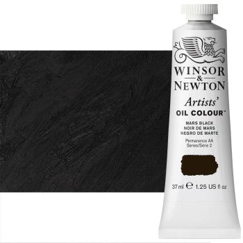Winsor & Newton Artists' Oil Color 37 ml Tube - Mars Black