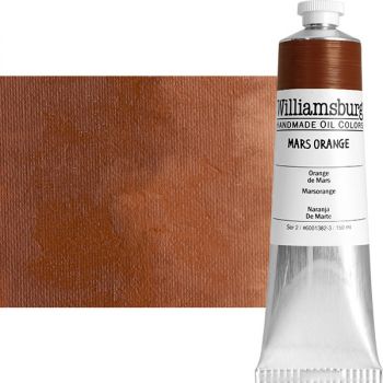 Williamsburg Handmade Oil Paint - Mars Orange, 150ml Tube