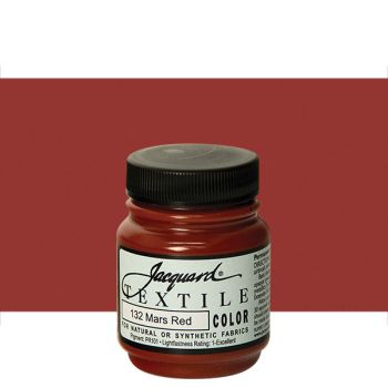 Jacquard Permanent Textile Color 2.25 oz. Jar - Mars Red