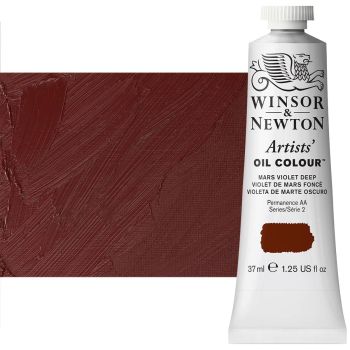Winsor & Newton Artists' Oil Color 37 ml Tube - Mars Violet Deep