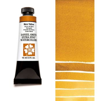 Daniel Smith Extra Fine Watercolors - Mars Yellow, 15 ml Tube