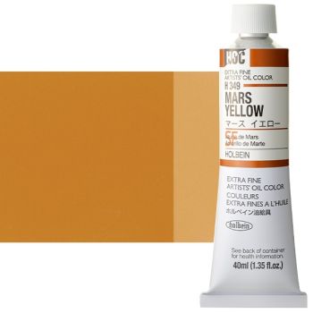 Holbein Extra-Fine Artists' Oil Color 40 ml Tube - Mars Yellow