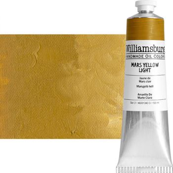 Williamsburg Handmade Oil Paint 150 ml - Mars Yellow Light