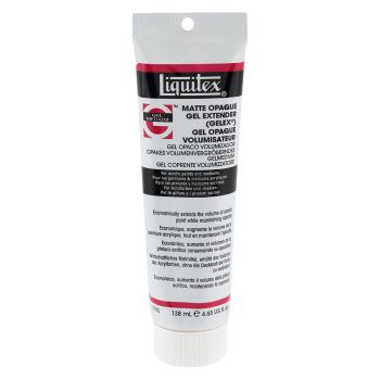Liquitex Acrylic GELEX Gel Extender Matte Opaque 4.65 oz tube