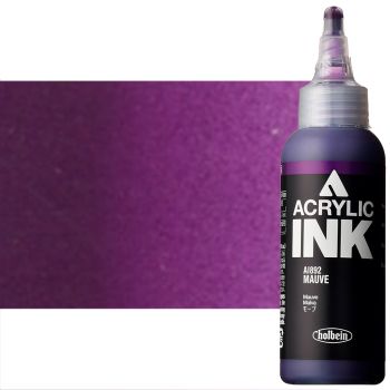 Holbein Acrylic Ink 100ml Mauve