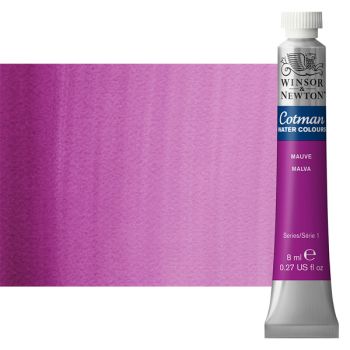 Winsor & Newton Cotman Watercolor 8 ml Tube - Mauve