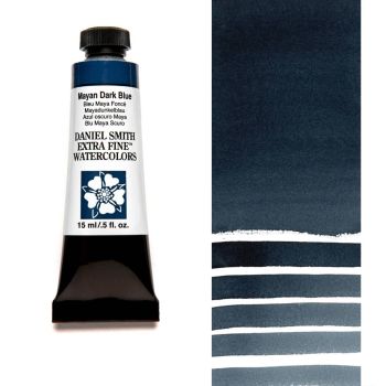 Daniel Smith Extra Fine Watercolors - Mayan Dark Blue, 15 ml Tube