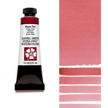 Daniel Smith Extra Fine Watercolors - Mayan Red, 15 ml Tube