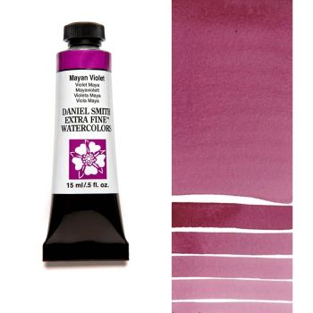 Daniel Smith Extra Fine Watercolors - Mayan Violet, 15 ml Tube
