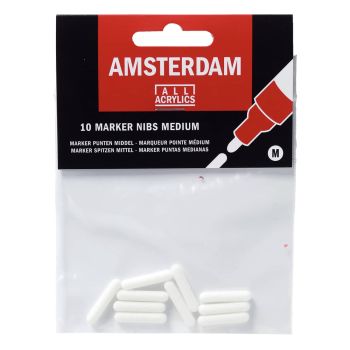 10pk Medium Nibs - Amsterdam Acrylic Markers