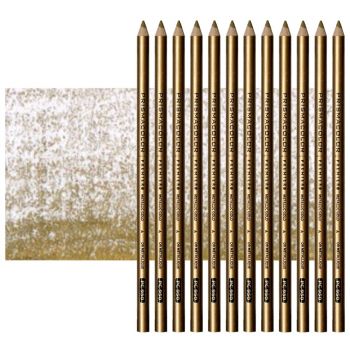 Prismacolor Premier Colored Pencils Set of 12 PC950 - Metallic Gold