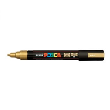 Posca Acrylic Paint Marker 1.8-2.5 mm Medium Tip Metallic Gold