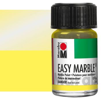 Marabu Easy Marble Metallic Yellow 15ml Jar