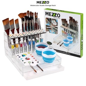 Mezzo® Watercolor Studio Storage Rack (Patent Pending)