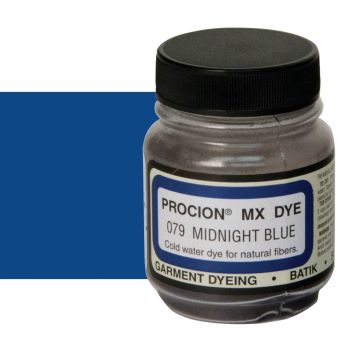 Jacquard Procion MX Dye 2/3 oz Midnight Blue