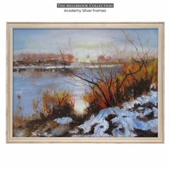 Academy Silver Frame, artwork by Diane Stolz
