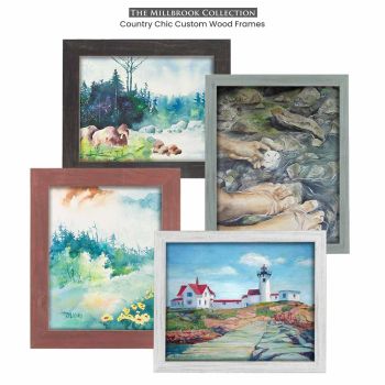 Country Chic Custom Wood Frames-Millbrook Collection
