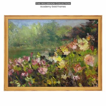 Academy Gold Frame, artwork by Diane Stolz