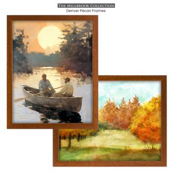 Denver Pecan Frames - Millbrook Collection