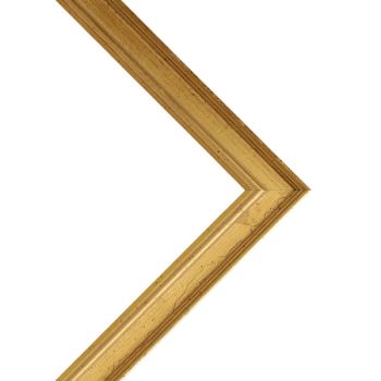 Millbrook Collection: Academy Gold Frame .75in 24X36 With Acrylic