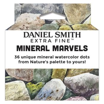 Daniel Smith Watercolor Mini Dot Card 36 Clear Mineral Marvel, 9 Card Box Set