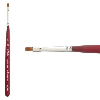 Princeton Velvetouch™ Series 3950 Synthetic Blend Brush #0 Mini Flat Shader