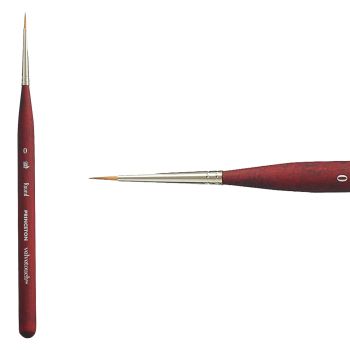 Princeton Velvetouch™ Series 3950 Synthetic Blend Brush #0 Mini Round