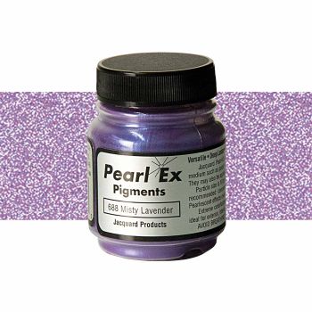 Jacquard Pearl-Ex Powder Pigment 1/2 oz Jar Misty Lavender