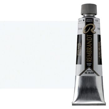 Rembrandt Extra-Fine Artists' Oil - Mixed White, 150ml Tube