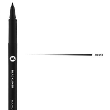 Molotow Water-based Blackliner Pen Round Tip