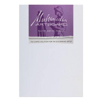 Multimedia Artboard Pastel Panels 18" x 24", White, Pack of 5