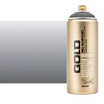 Montana GOLD Acrylic Professional Spray Paint 400 ml - Mystic Black
