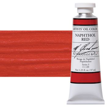 M. Graham Oil Color 37ml - Napthol Red