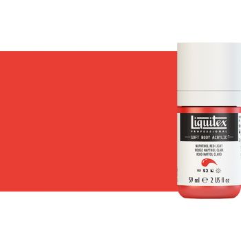 Liquitex Professional Soft Body Acrylic 2oz Naphthol Red Light