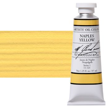 M. Graham Oil Color 37ml - Naples Yellow