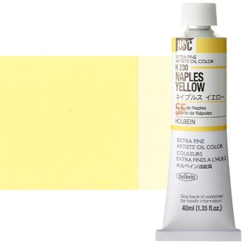 Holbein Extra-Fine Artists' Oil Color 40 ml Tube - Naples Yellow 