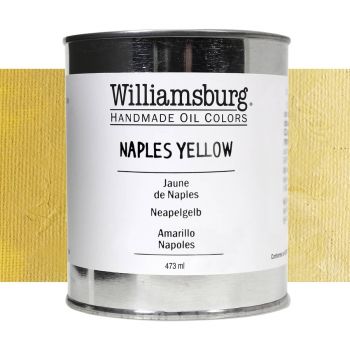 Williamsburg Oil Color 473 ml Can Naples Yellow