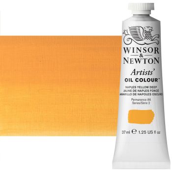 Winsor & Newton Artists' Oil Color 37 ml Tube - Naples Yellow Deep