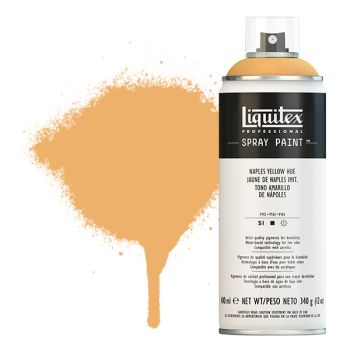 Liquitex Professional Spray Paint 400ml Can - Naples Yellow Hue