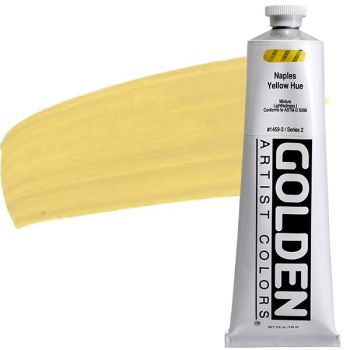 GOLDEN Heavy Body Acrylics - Naples Yellow Hue, 5oz Tube