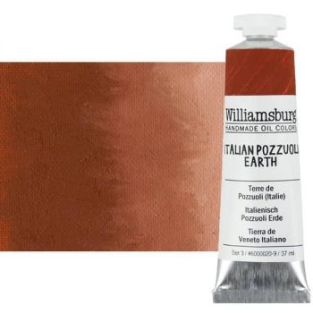 Williamsburg Handmade Oil Paint - Italian Pozzuoli Earth, 37ml Tube