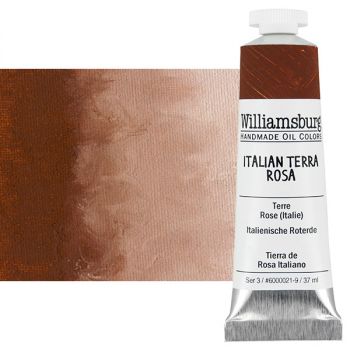 Williamsburg Handmade Oil Paint - Italian Terra Rosa, 37ml Tube